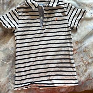 Boys Jacadi Striped Polo Shirt